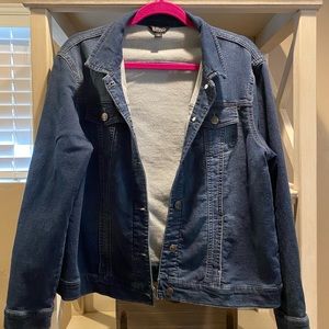 Knit Denim Jacket